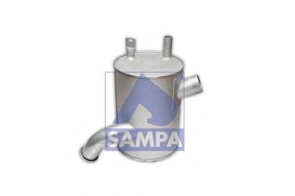 Средний / конечный глушитель ОГ SAMPA 200.054