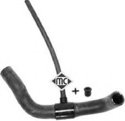 Шланг радиатора Metalcaucho 08875