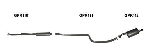 Система выпуска ОГ GT Exhaust 10527