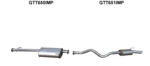 Система выпуска ОГ GT Exhaust 3145