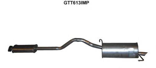 Система выпуска ОГ GT Exhaust 3158