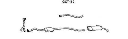 Система выпуска ОГ GT Exhaust 3631