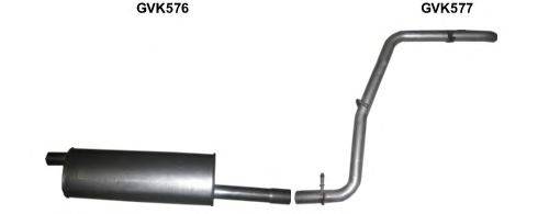 Система выпуска ОГ GT Exhaust 5266