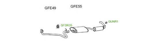 Система выпуска ОГ GT Exhaust 813