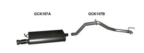 Система выпуска ОГ GT Exhaust 9532