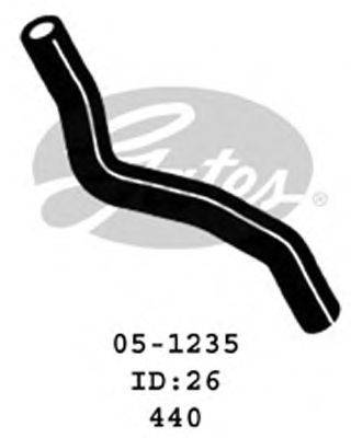 Шланг радиатора GATES 051235