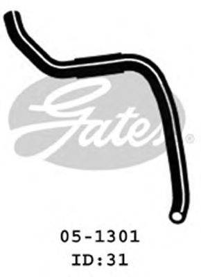 Шланг радиатора GATES 051301