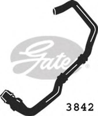 Шланг радиатора GATES 3842