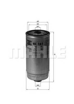 Топливный фильтр KNECHT KC 161