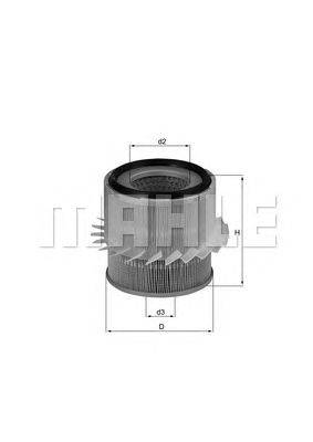 Воздушный фильтр KNECHT LX 683