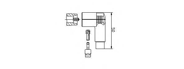 Вилка, распределитель зажигания BREMI 13254