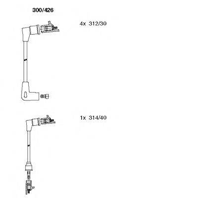 Комплект проводов зажигания BREMI 300426