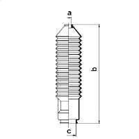 Пыльник, рулевое управление EKG 984056
