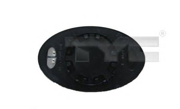 Зеркальное стекло, наружное зеркало TYC 332-0002-1