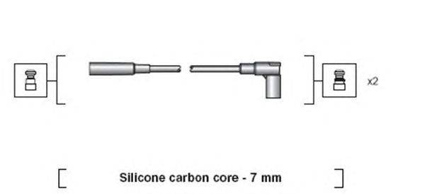 Комплект проводов зажигания MAGNETI MARELLI 941318111006