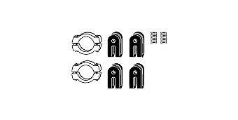Монтажный комплект, система выпуска HJS 82 23 6699