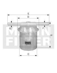 Топливный фильтр MANN-FILTER WK426
