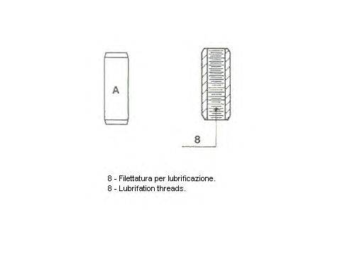 Направляющая втулка клапана FRECCIA 2783