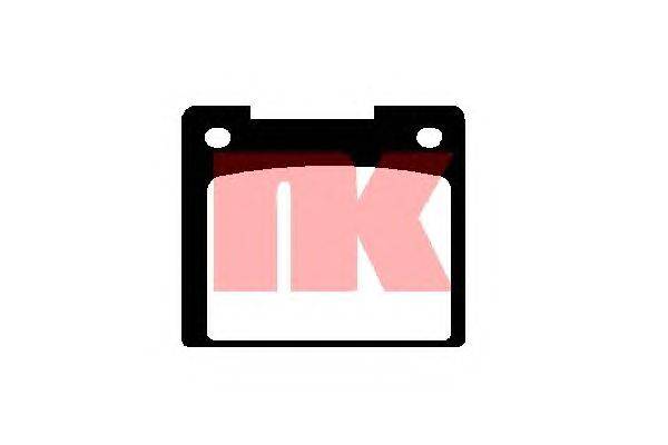 Комплект тормозных колодок, дисковый тормоз NK 229911