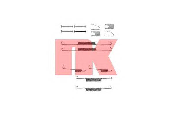 Комплектующие, тормозная колодка NK 7915645
