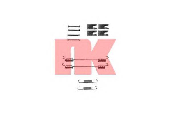 Комплектующие, тормозная колодка NK 7923862