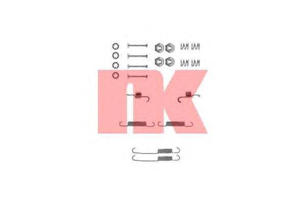 Комплектующие, тормозная колодка NK 7925673