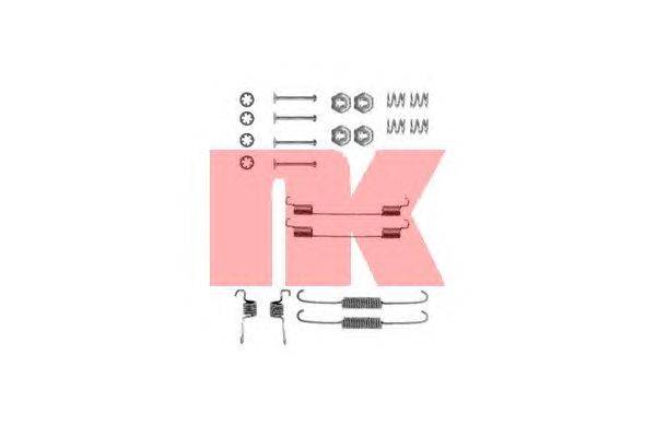 Комплектующие, тормозная колодка NK 7925674