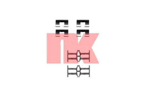 Комплектующие, колодки дискового тормоза NK 7926118