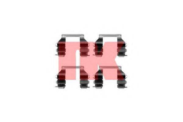 Комплектующие, колодки дискового тормоза NK 7930103