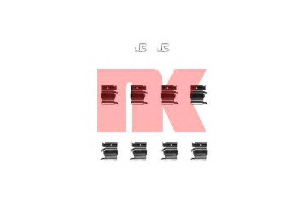 Комплектующие, колодки дискового тормоза NK 7932244