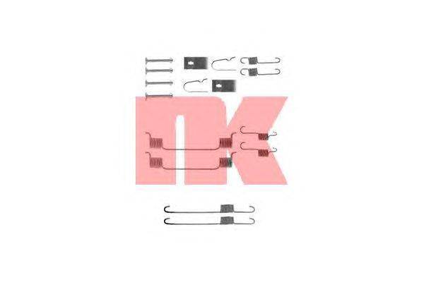 Комплектующие, тормозная колодка NK 7932700