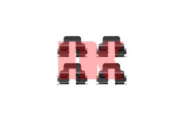 Комплектующие, колодки дискового тормоза NK 7933247