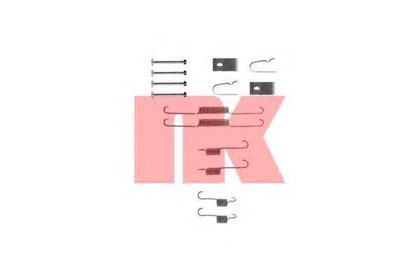 Комплектующие, тормозная колодка NK 7935782