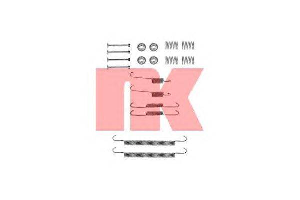 Комплектующие, тормозная колодка NK 7939757