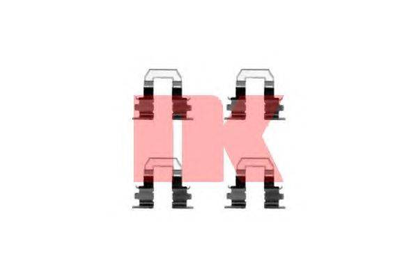 Комплектующие, колодки дискового тормоза NK 7945255