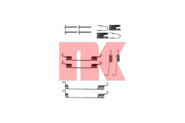 Комплектующие, тормозная колодка NK 7945797