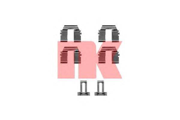 Комплектующие, колодки дискового тормоза NK 7947233