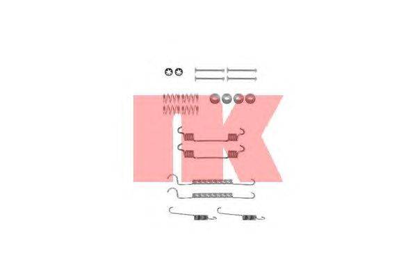 Комплектующие, тормозная колодка NK 7950873