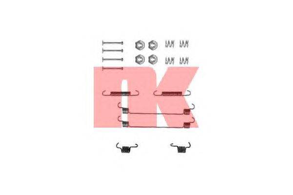 Комплектующие, тормозная колодка NK 7999657