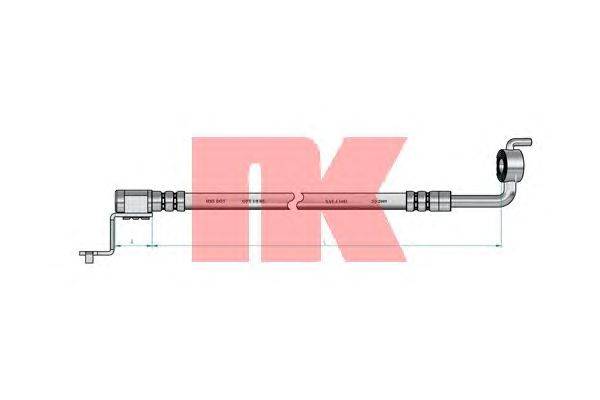 Тормозной шланг NK 8525109