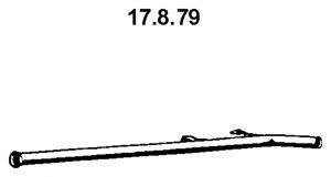 Труба выхлопного газа EBERSPÄCHER 17.8.79