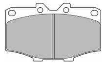 Комплект тормозных колодок, дисковый тормоз MAPCO 140352