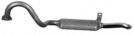 Глушитель выхлопных газов конечный IMASAF 107817