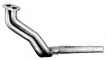 Труба выхлопного газа WALKER 04401