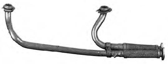 Труба выхлопного газа TESH 140177