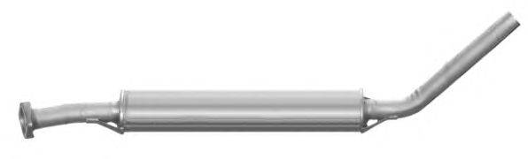 Средний глушитель выхлопных газов TESH 230711