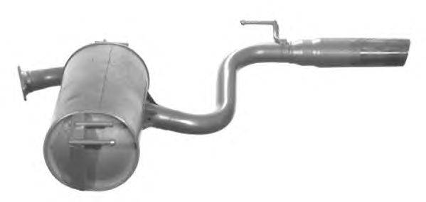 Глушитель выхлопных газов конечный IMASAF TO.33.07