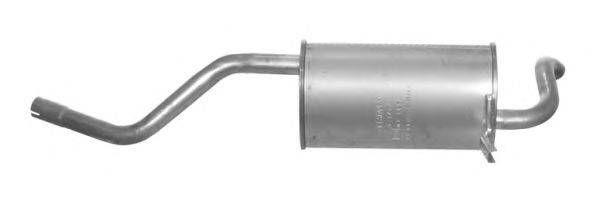 Глушитель выхлопных газов конечный TESH 230900