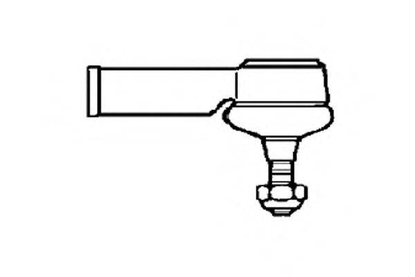 Наконечник поперечной рулевой тяги OCAP 0291422