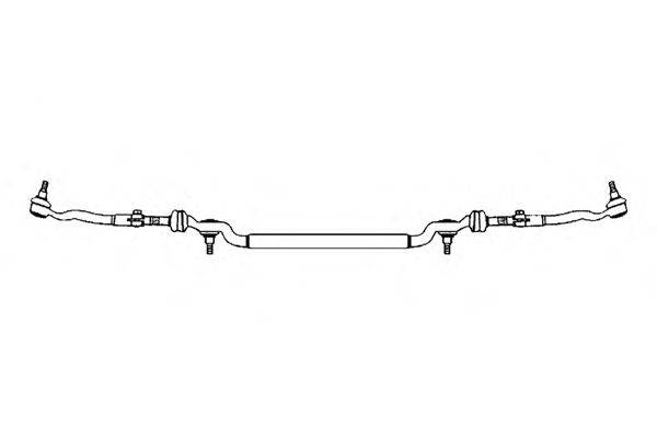 Поперечная рулевая тяга OCAP 0501030